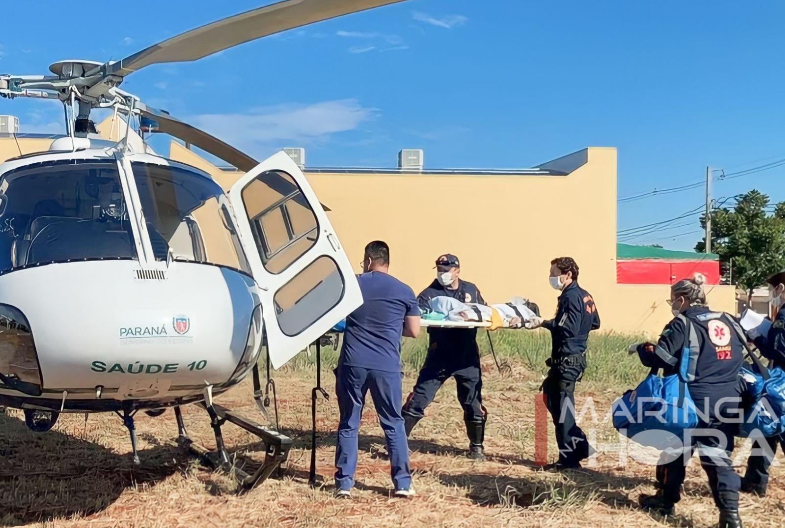 foto de Criança sofre ferimento grave após ser atropelada por van escolar 