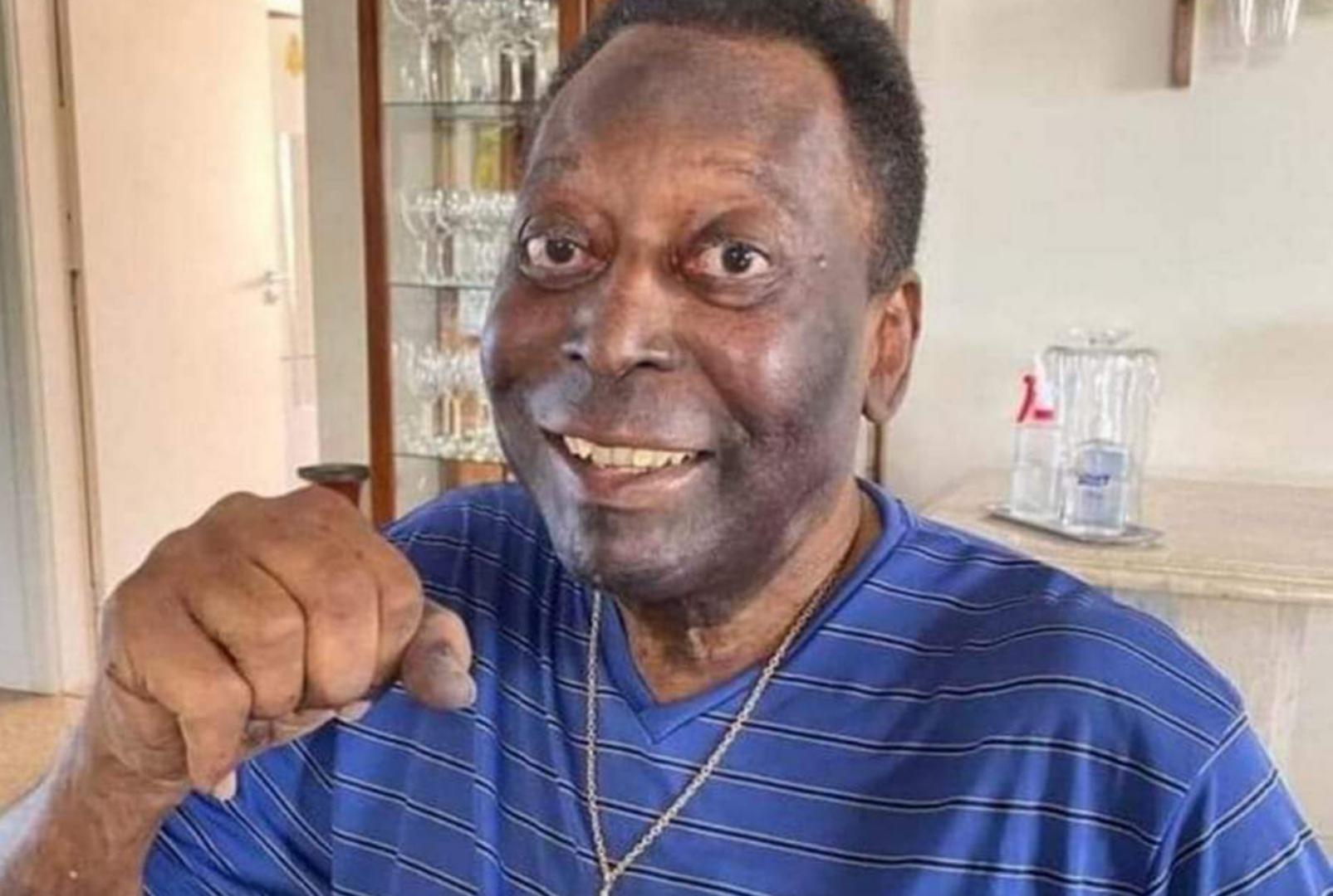 foto de Pelé não responde a quimioterapia e está em cuidados paliativos