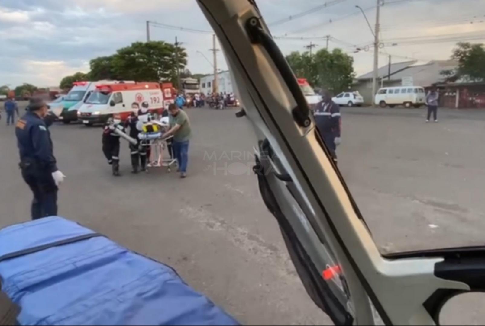 foto de Criança é encaminhada para hospital de Maringá em estado gravíssimo após ser atingida por muro que caiu em cima da sua cabeça