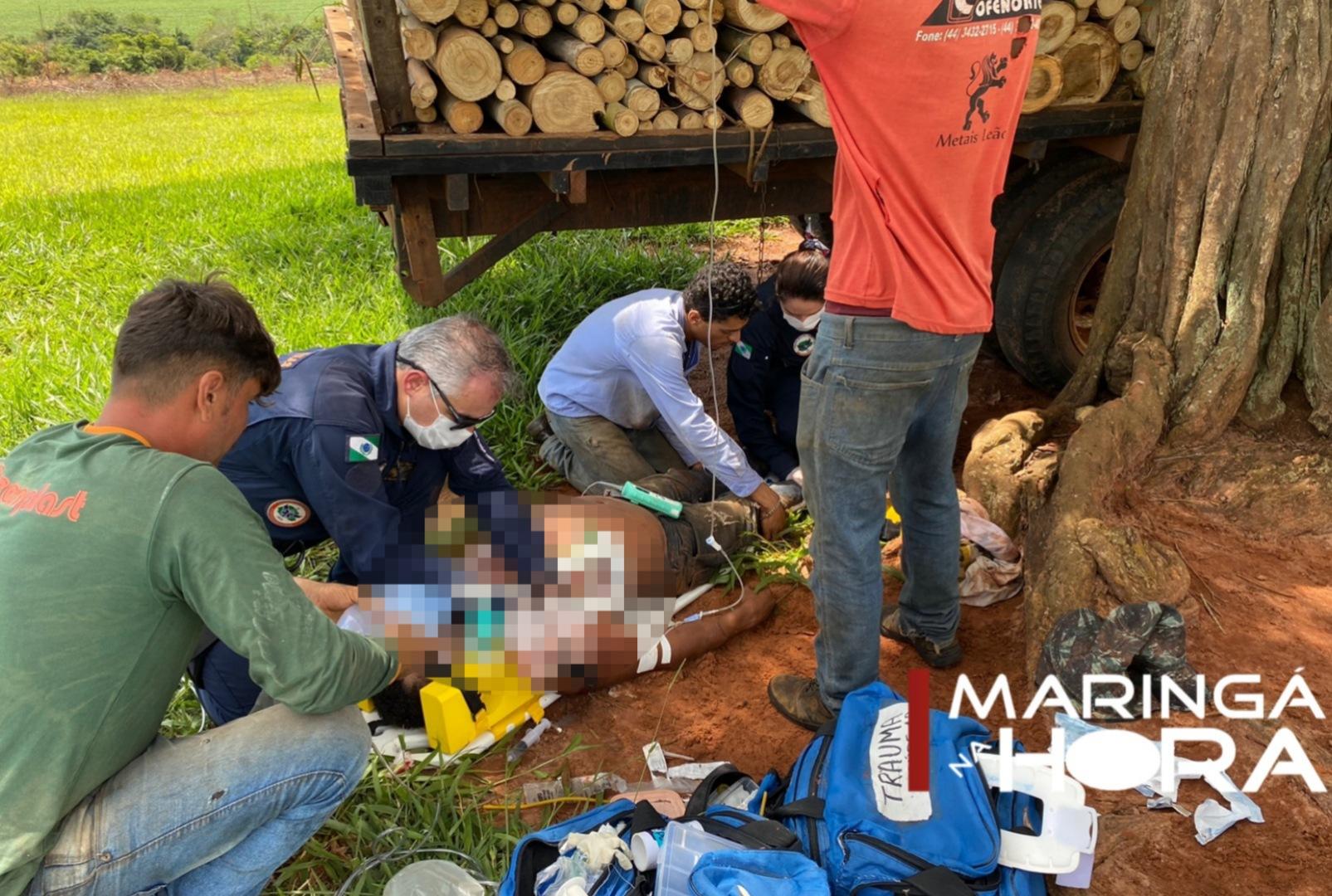 foto de Homem em estado grave ao dar entrada no HU de Maringá acaba morrendo depois de sofrer acidente na região