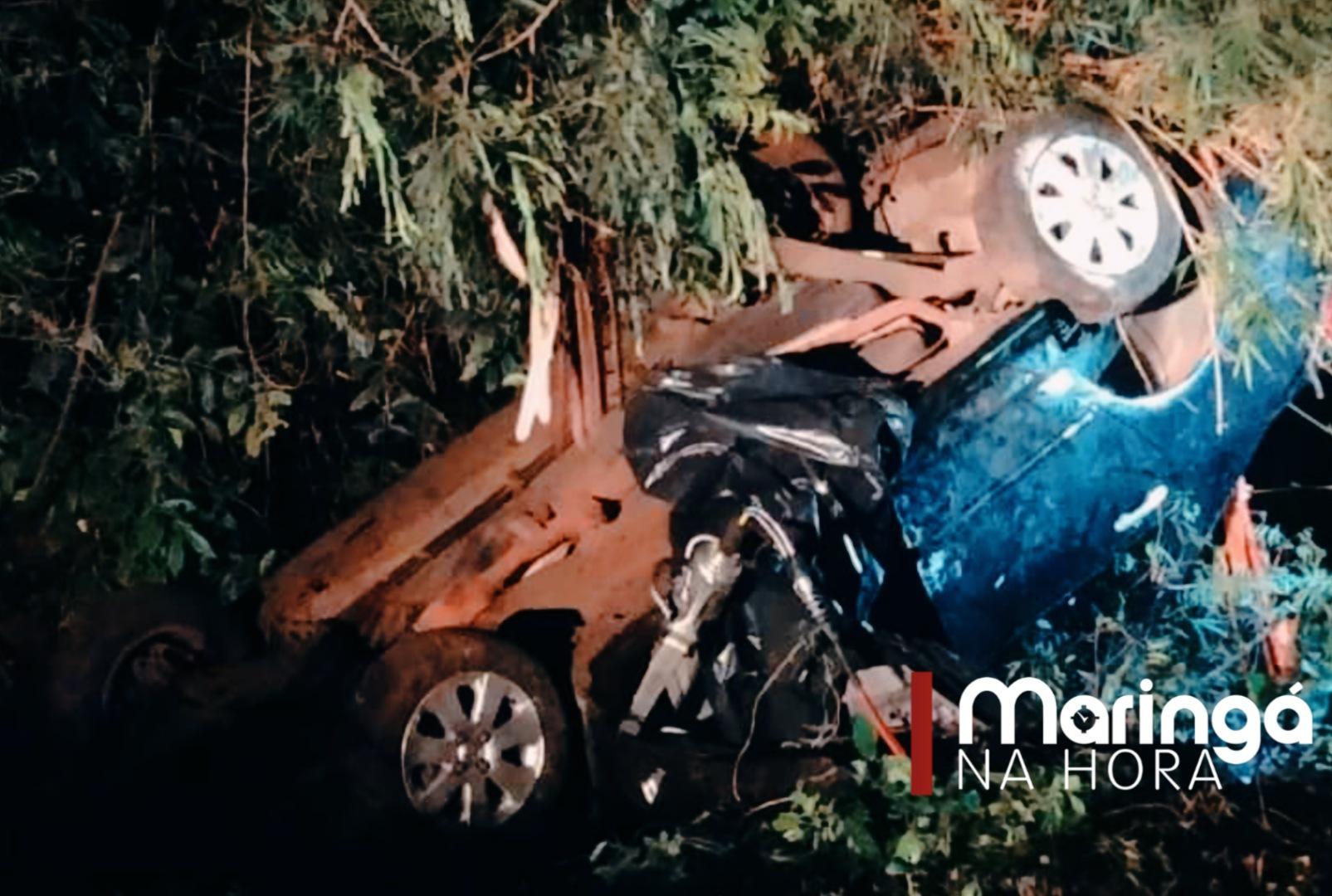 foto de Condutora morre após carro capotar em rodovia no Norte do Paraná