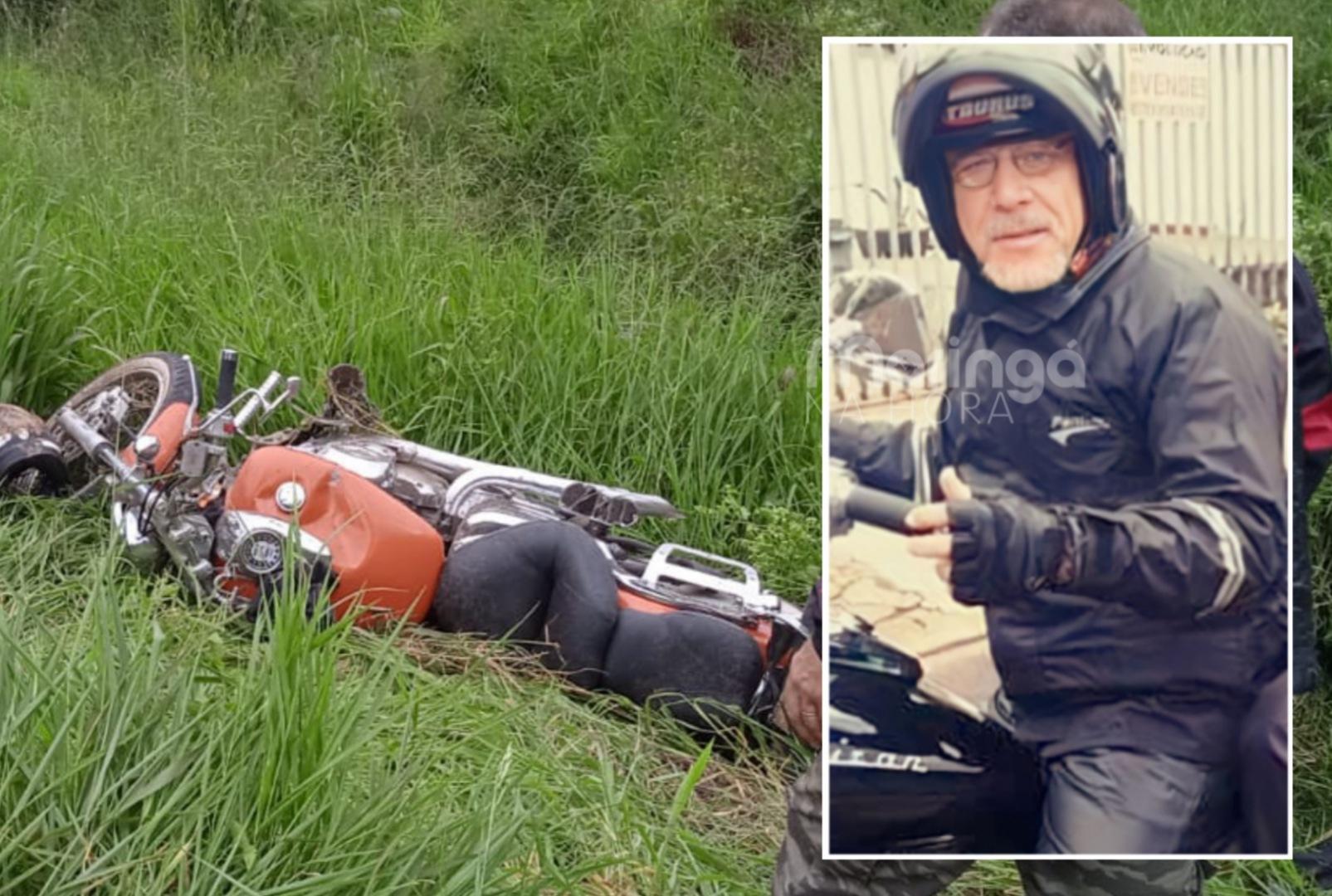 foto de Morador de Maringá morre após cair com moto em ribanceira