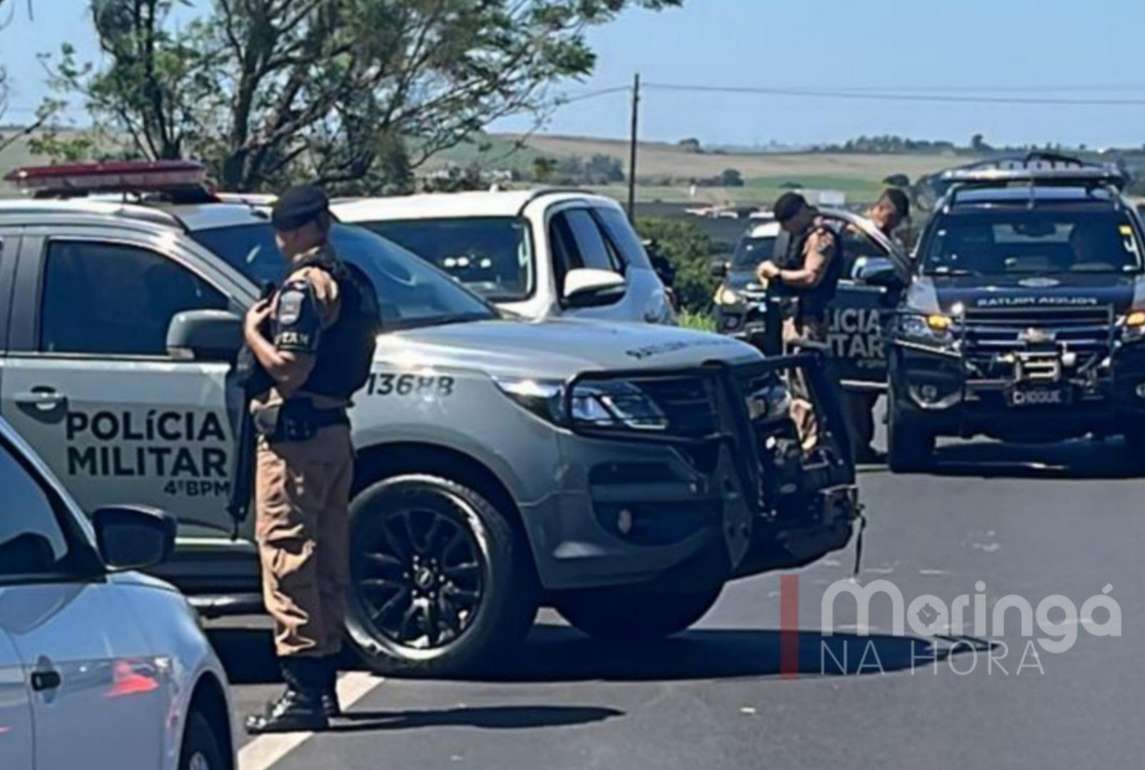 foto de Homem morre em confronto com a Polícia Militar de Maringá