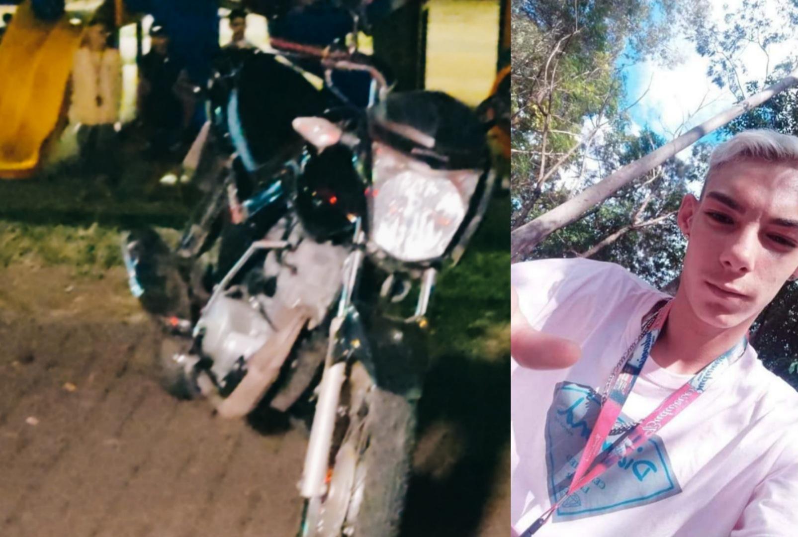 foto de Jovem de 18 anos morre em acidente com moto