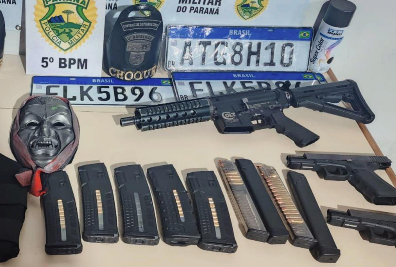 foto de Suspeitos de terem matado homem com tiros de fuzil e pistola em Maringá são presos