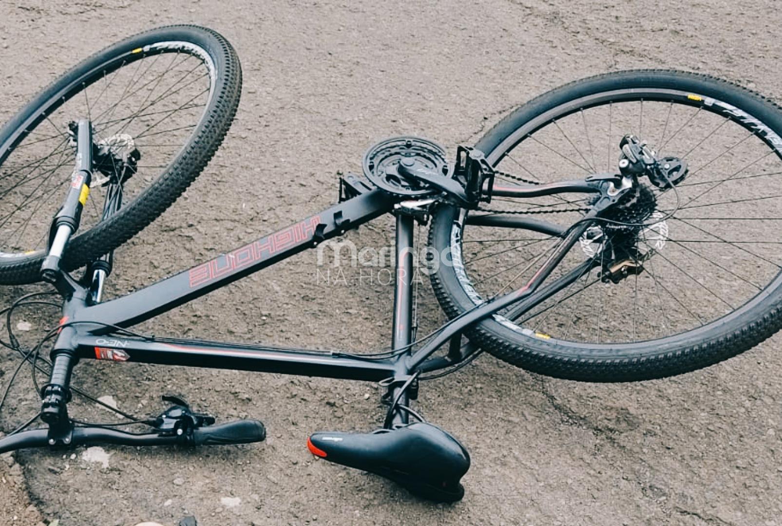 foto de Ciclista fica em estado gravíssimo após sofrer acidente em Maringá