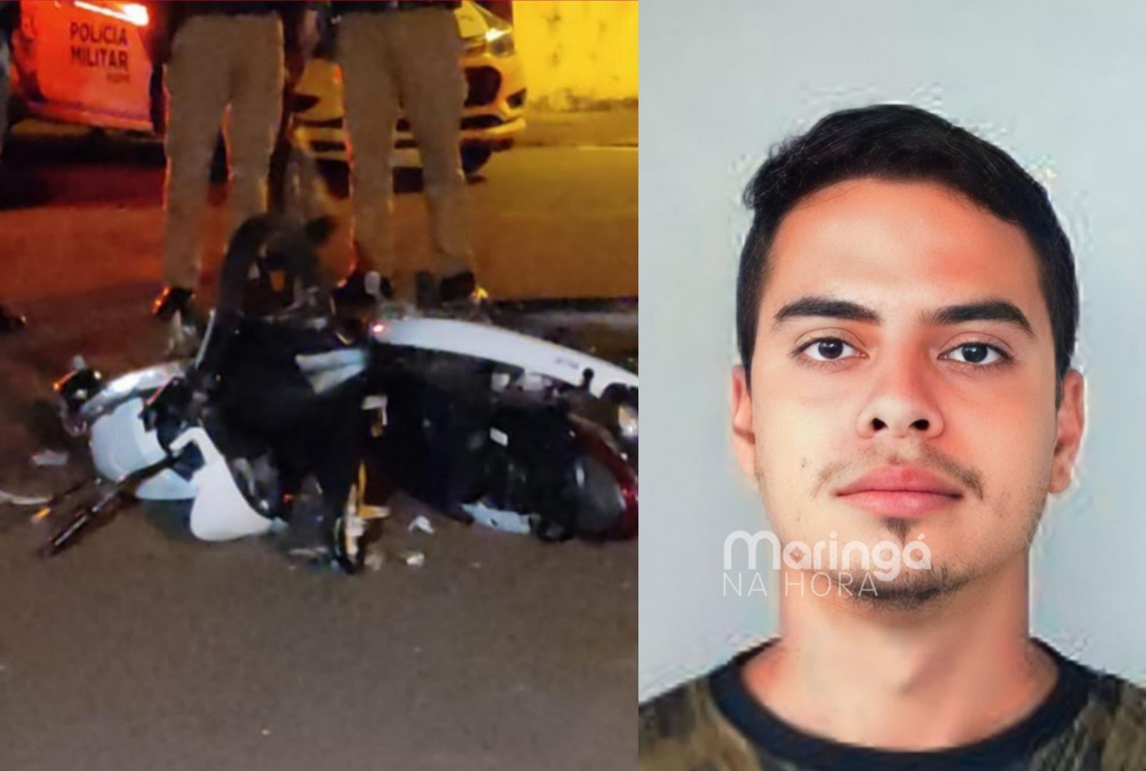 foto de Jovem que morreu após bater moto em carro durante fuga é identificado