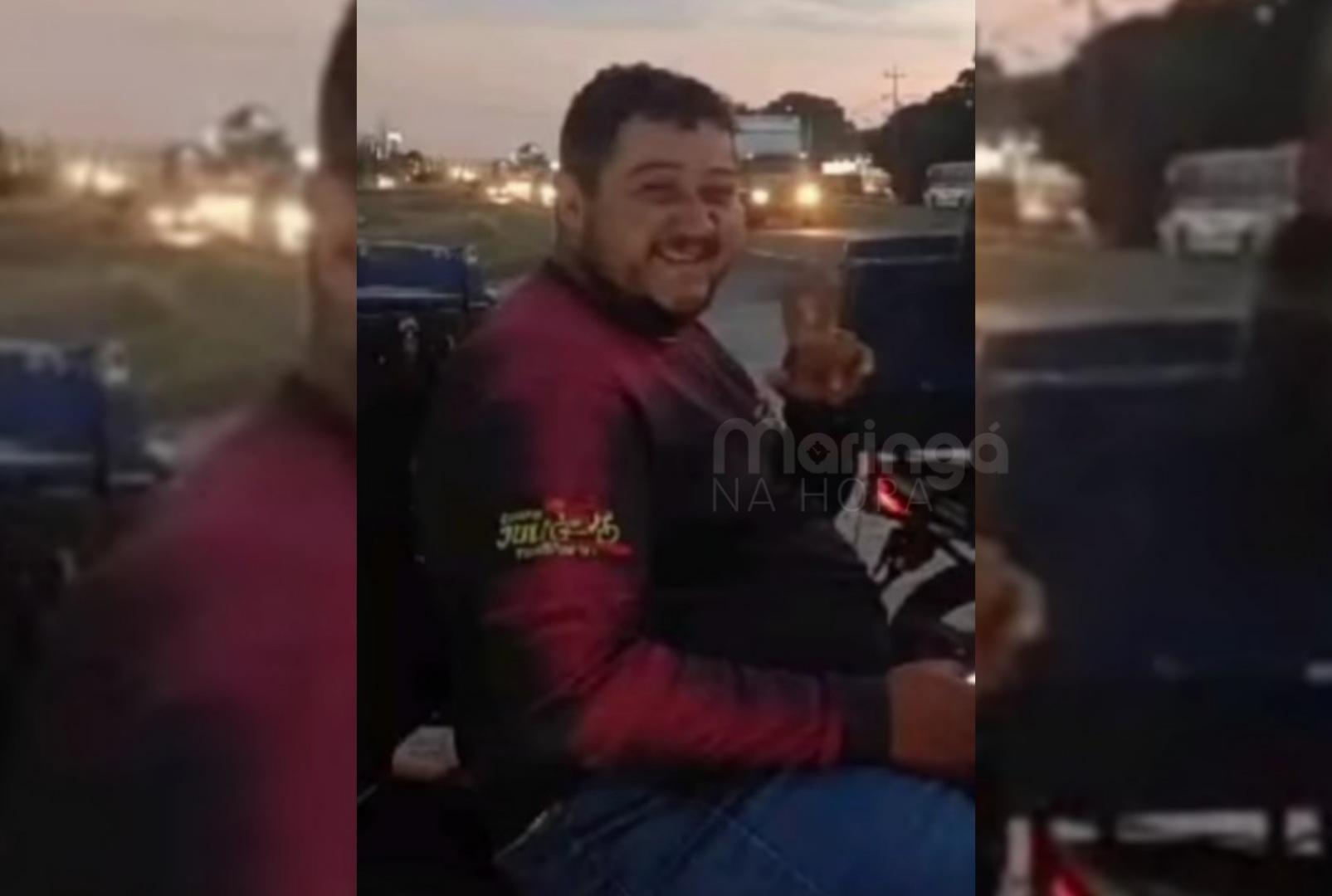 foto de Motoboy que fazia entregas em Maringá e região morre em acidente