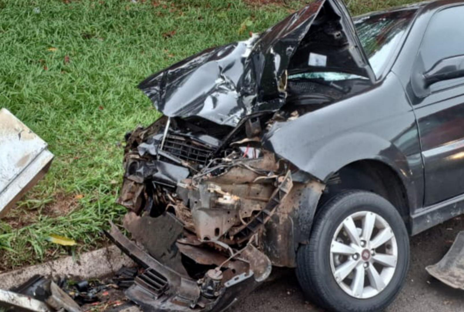 foto de Homem precisa ser reanimado após acidente na BR-376