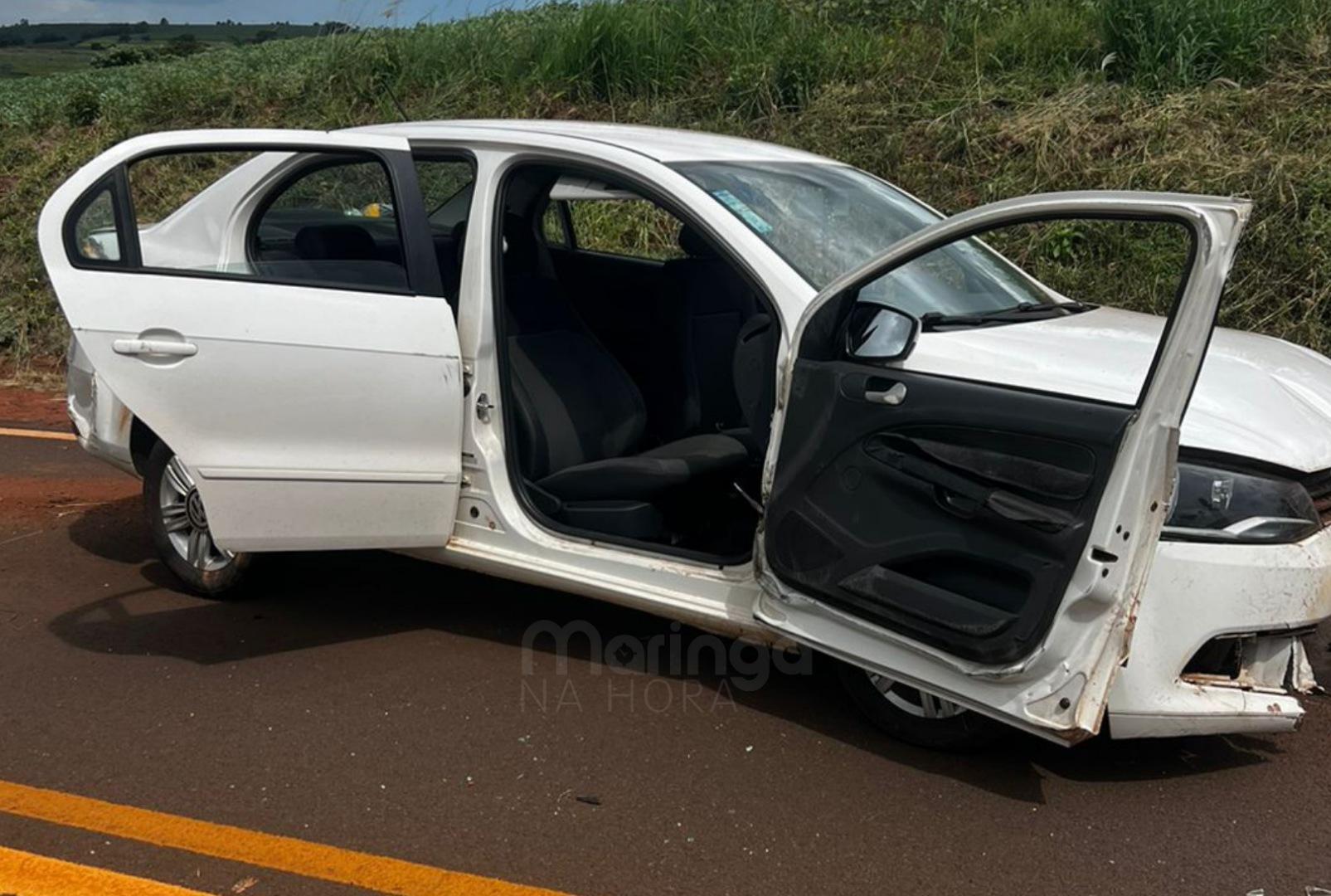 foto de Gestante é ejetada de veículo em acidente na região