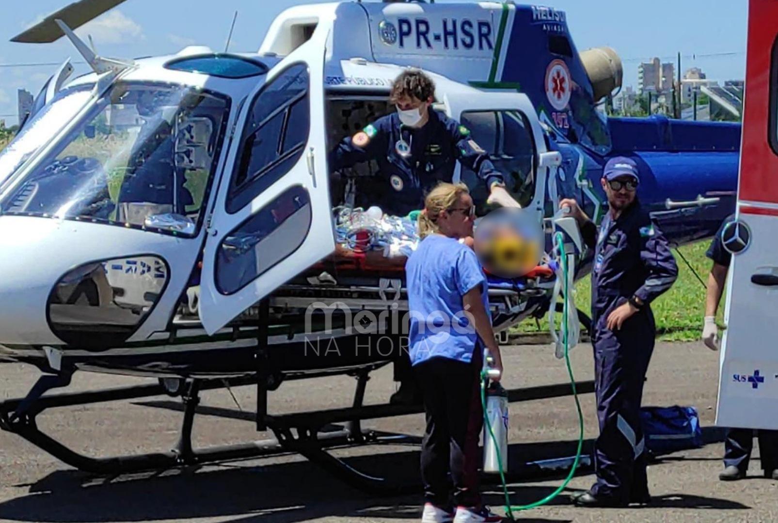 foto de Trabalhador é encaminhado para hospital de Maringá em estado gravíssimo após ser vítima de soterramento