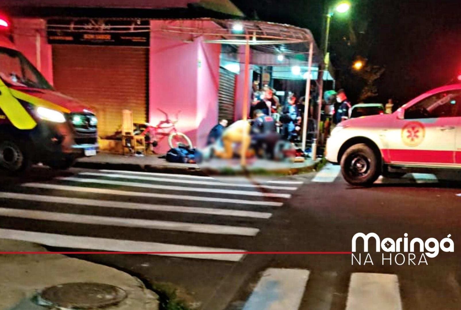 foto de Vídeo mostra momento em que criminosos matam adolescente e deixa garoto ferido na região