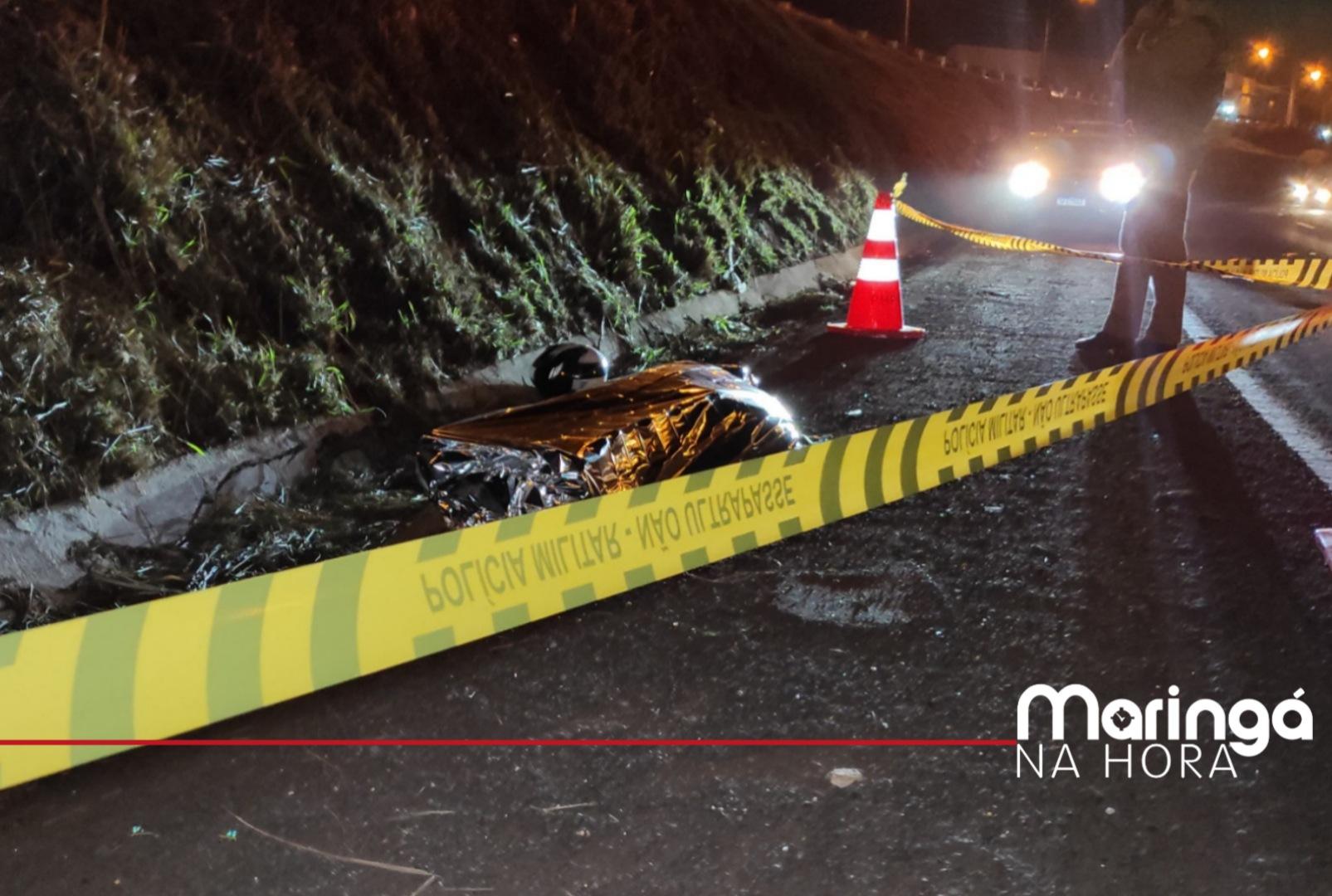 foto de Motociclista perde a vida em grave acidente com moto esportiva