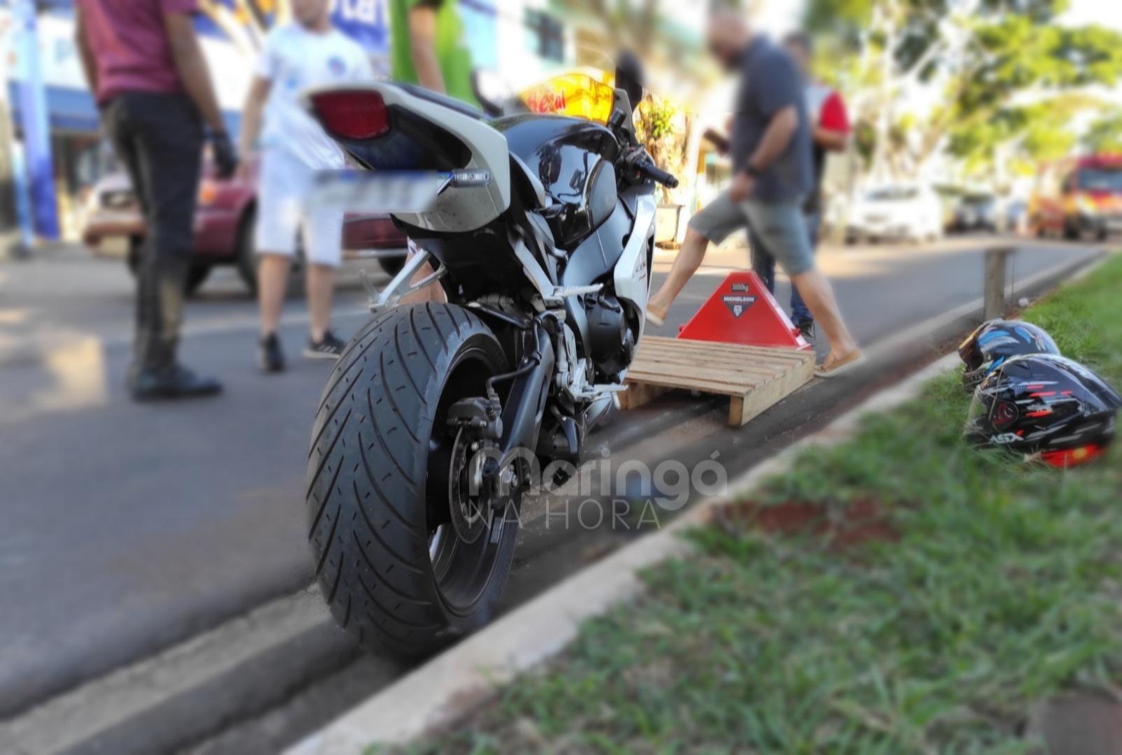 foto de Morre homem que sofreu acidente de moto junto com prima em Maringá