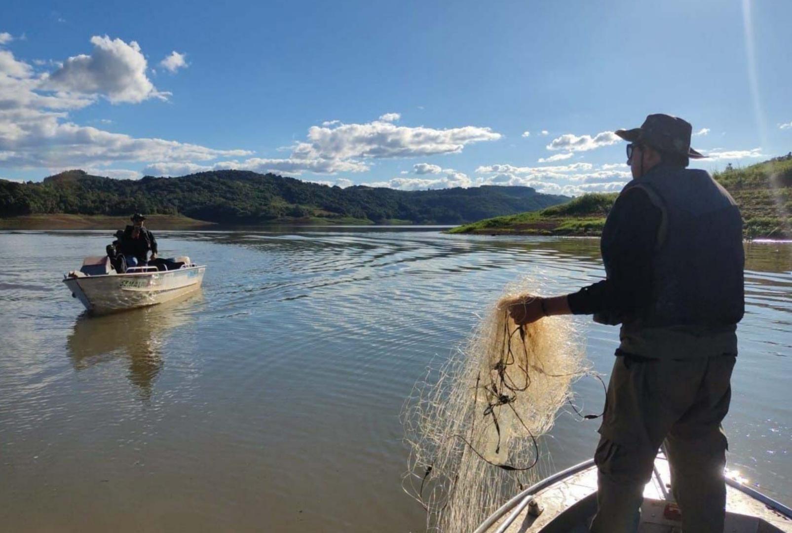 foto de IAT proíbe pesca em quatro rios do Paraná por conta de estiagem