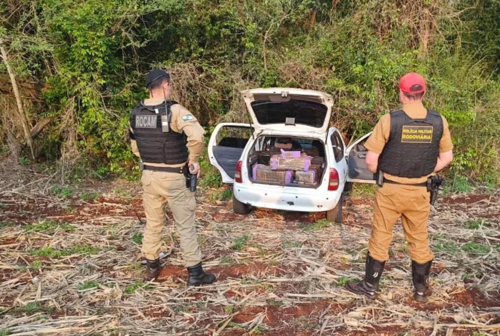 foto de Polícia apreende mais de 100 kg de maconha em carro de candidato a vereador na PR-317