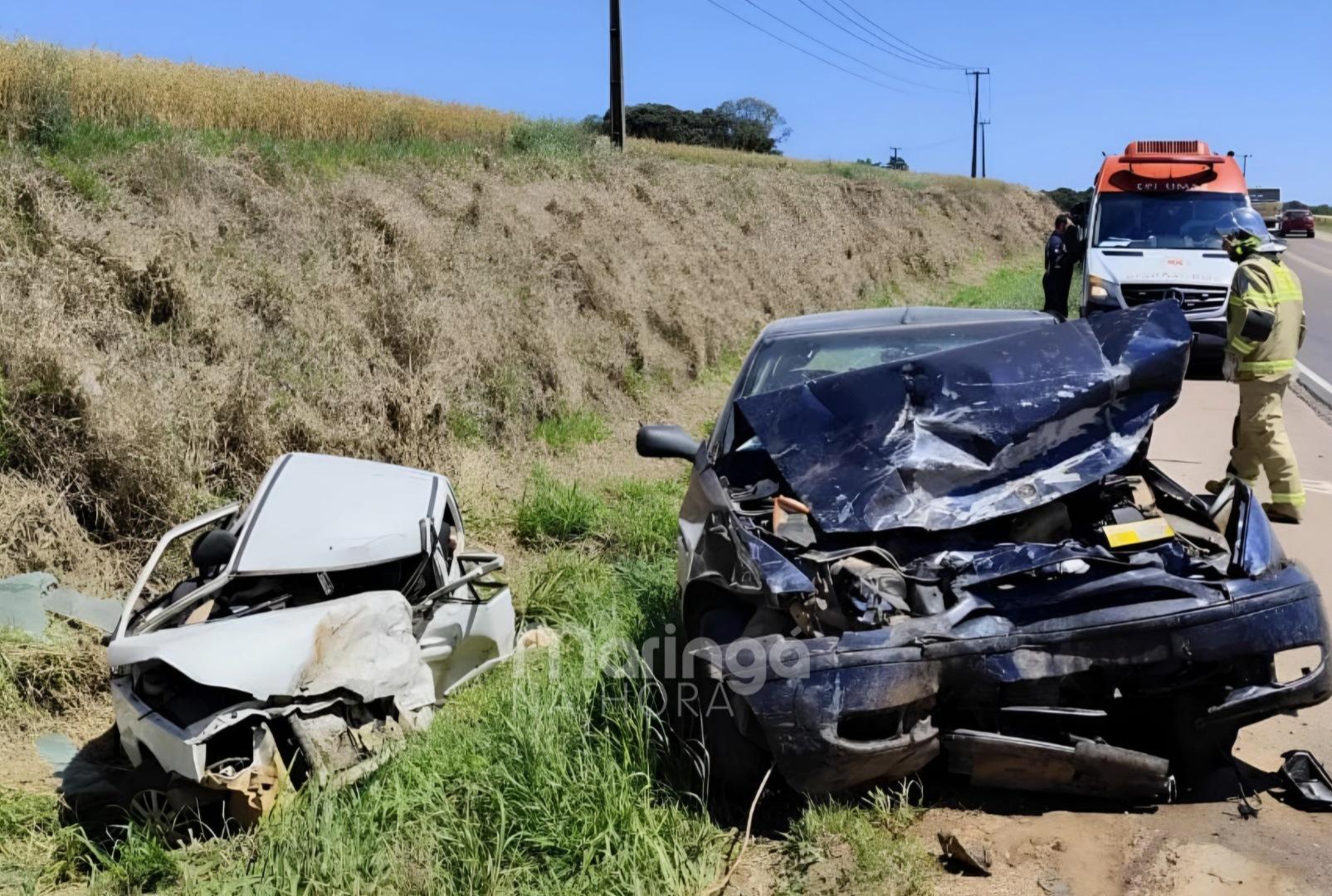 foto de Grave acidente mata três pessoas e deixa dois feridos em rodovia do Paraná