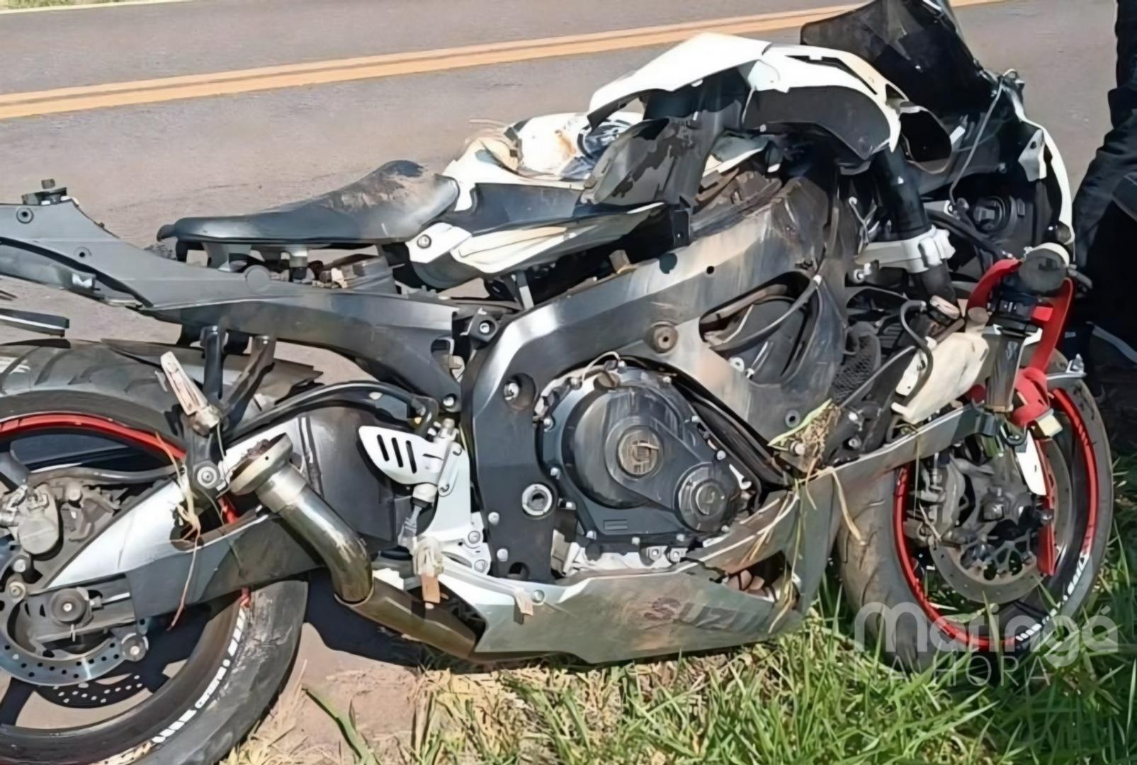 foto de Homem morre ao sofrer queda de moto em rodovia na região