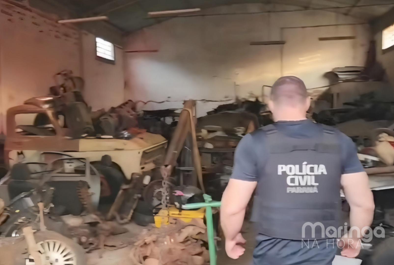 foto de Polícia Civil prende associação criminosa que furtava caminhonetes antigas na região