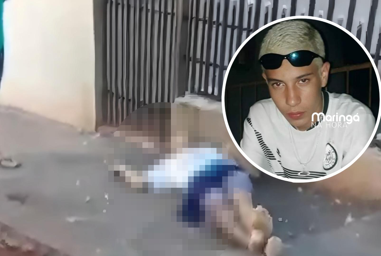 Jovem é perseguido e executado com vários tiros na região de Maringá 