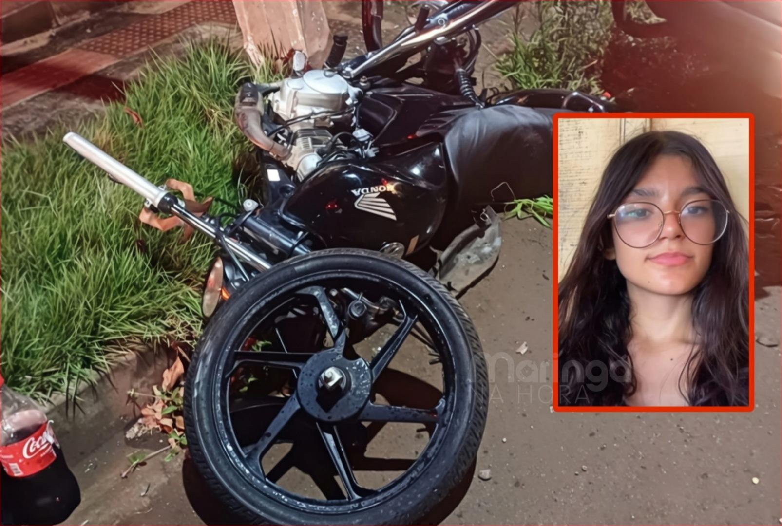 foto de Passageira de moto morre e piloto fica ferido após serem atingidos por carro conduzido por adolescente de 12 anos