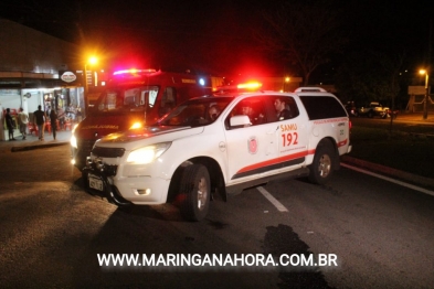 foto de Motorista foge após atropelar e matar motociclista em Maringá