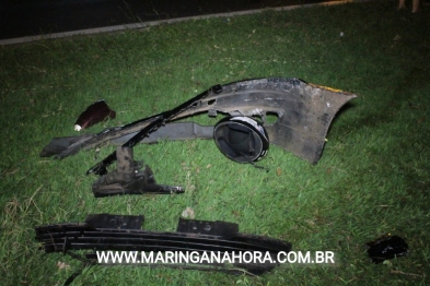 foto de Motorista foge após atropelar e matar motociclista em Maringá