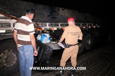 foto de Casal de idosos fica ferido após veículo colidir contra carreta na rodovia entre Água Boa e Doutor Camargo