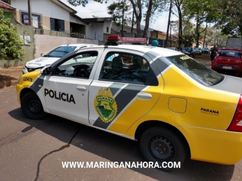 foto de Homens tem carro crivado de balas após tentativa de homicídio em Maringá