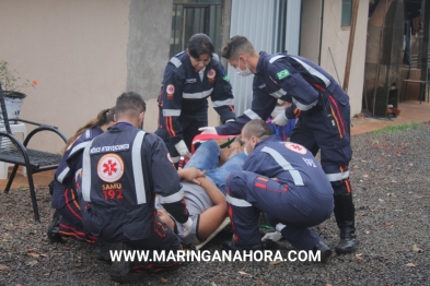 foto de Filho é esfaqueado ao visitar a mãe em Paiçandu