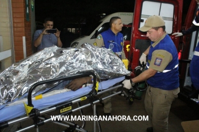 foto de Homem fica ferido ao ser agredido com soco durante briga entre funcionários em Maringá