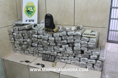 foto de Rotam apreende grande quantidade de droga no Conjunto Patrícia em Maringá