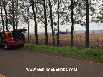 foto de Motorista é socorrido inconsciente após bater em árvore na rodovia entre Santa Fé e Guaraci