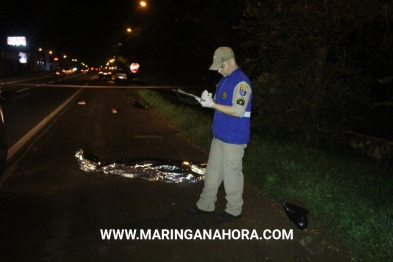 foto de Fatalidade; Motorista morre atropelado após descer do carro para verificar problemas mecânicos em Maringá