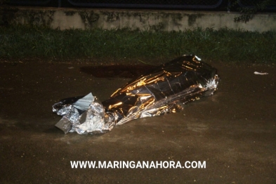 foto de Fatalidade; Motorista morre atropelado após descer do carro para verificar problemas mecânicos em Maringá