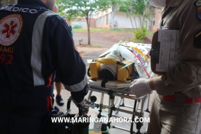 foto de Homem é socorrido com ferimentos graves após ser espancado em Maringá