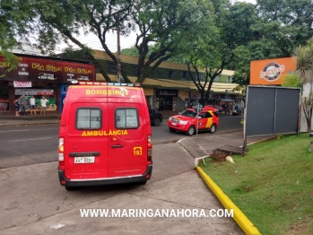 foto de Homem é socorrido com ferimentos graves após ser espancado em Maringá