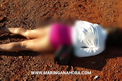 foto de Travesti é executada em estrada rural de Maringá