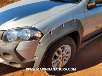 foto de Motociclista fica ferida após acidente na marginal da rodovia em Paiçandu