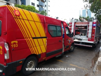 foto de Trabalhador sobrevive após cair do 18º andar de um prédio em construção em Maringá