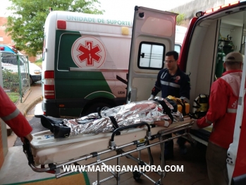 foto de Homem é atropelado por motociclista na Avenida Colombo, em Maringá 