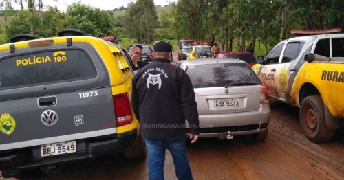 Quatro assaltantes morrem em troca de tiros com PM após tentativa de roubo em Munhoz de Melo