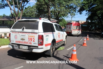 foto de Ciclista de 44 anos fica gravemente ferido após perder equilíbrio e cair em Maringá