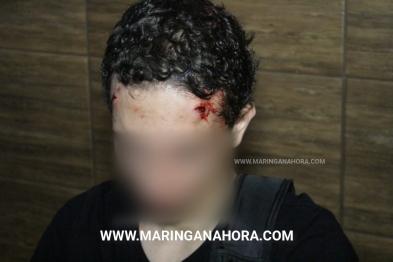 foto de Estudante é agredido com coronhadas na cabeça durante roubo em Maringá