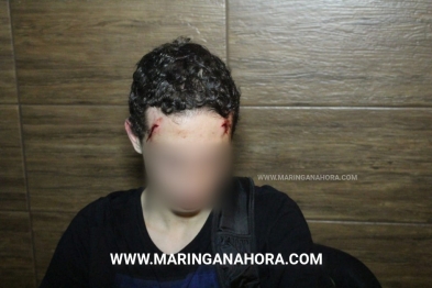 foto de Estudante é agredido com coronhadas na cabeça durante roubo em Maringá