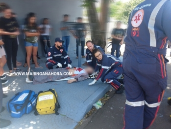 foto de Revoltante; mesmo sem reagir estudante de 17 anos, leva facada no peito durante assalto em Maringá