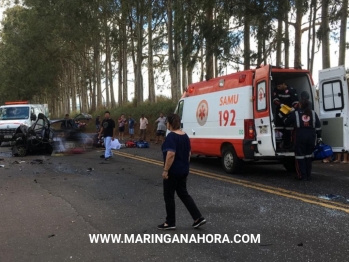 foto de Tragédia - Identificadas as cincos vítimas do trágico acidente na rodovia entre Santa Fé e Iguaraçu