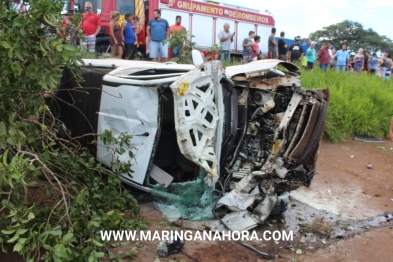 foto de Dois motociclistas morrem após um gravíssimo acidente em Maringá