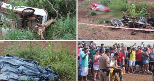 Dois motociclistas morrem após um gravíssimo acidente em Maringá