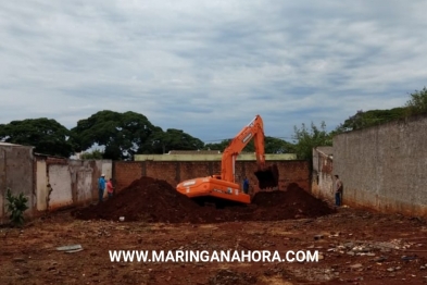 foto de Polícia encontra parte de ossada humana em terreno na Vila Operária em Maringá